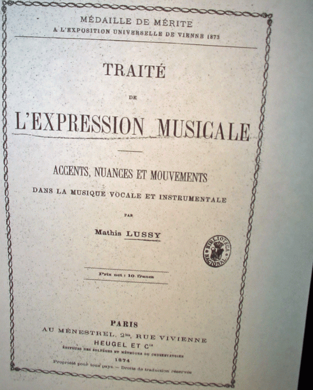 Mathis Lussy-Traité de L'Expression Musicale
